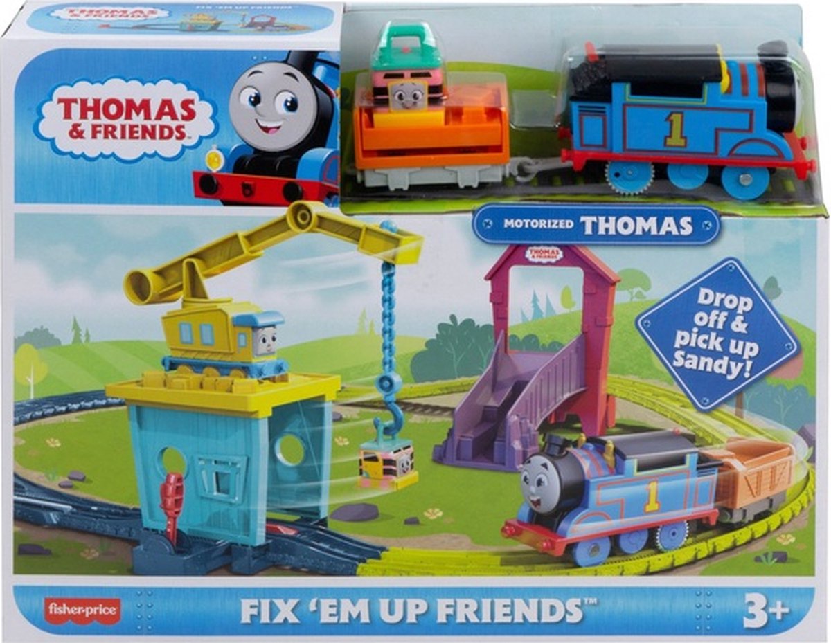 Thomas the Tank Engine Thomas & Friends Fisher-Price Fix em Up Friends Playset