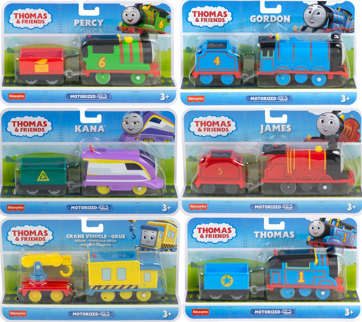 THOMAS AND FRIENDS MOTORISED ENGINE ASSORTED.
