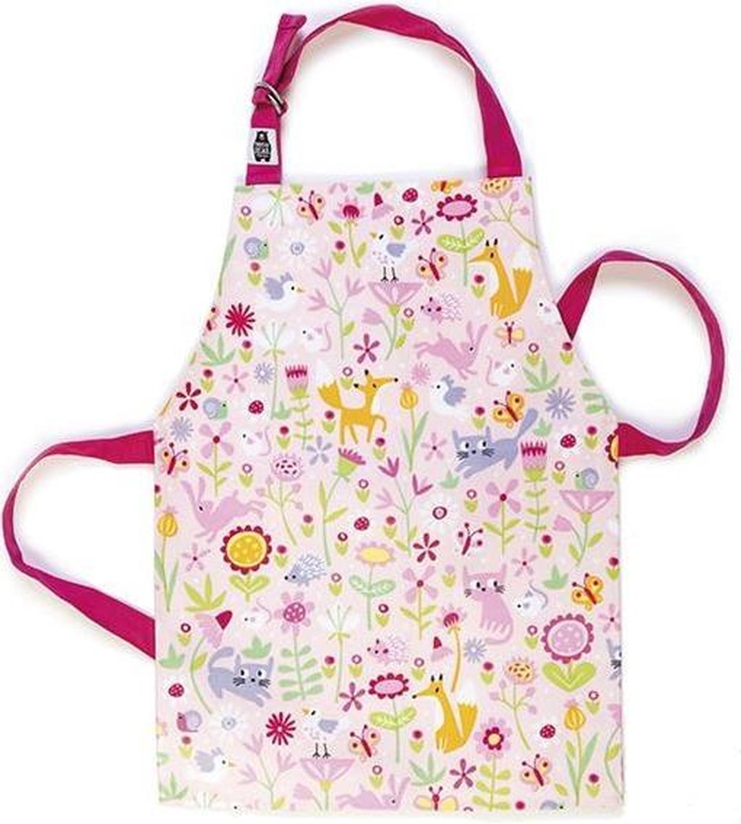 Threadbear Katoenen Schort 45 X 33 Cm Multicolor Flora
