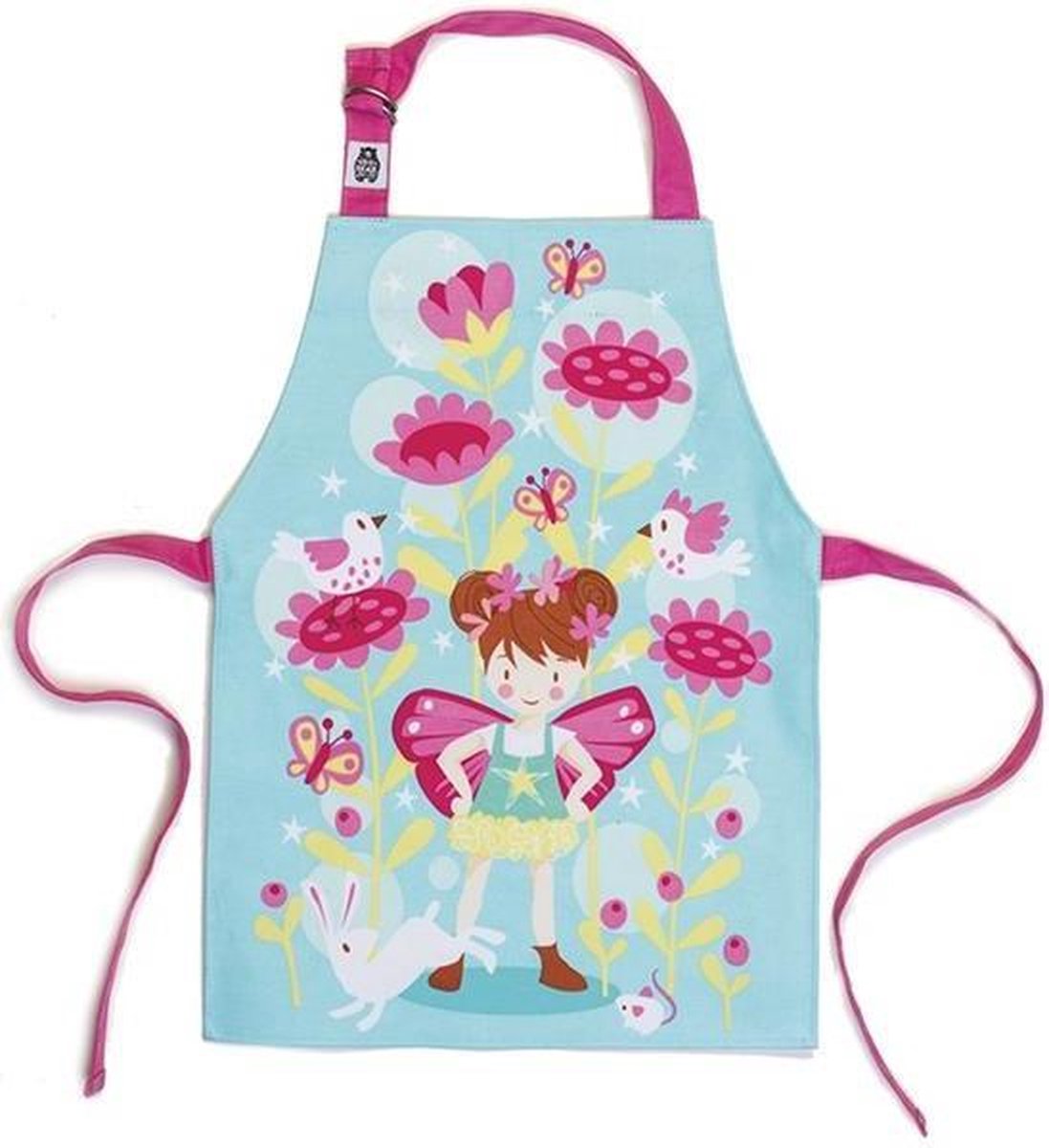 Threadbear Katoenen Schort 45 X 33 Cm Multicolor Trixie De Pixie