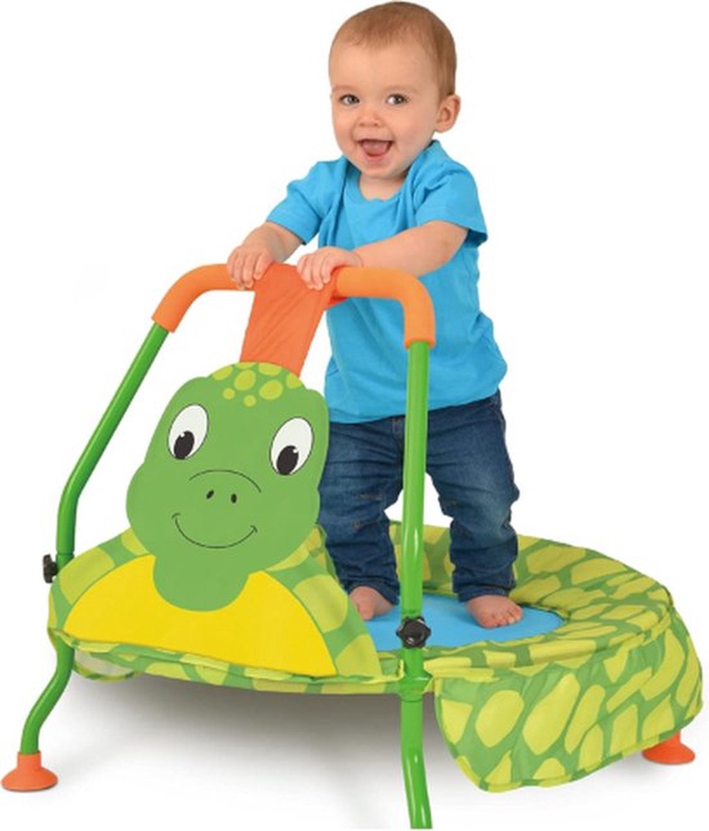 Baby Trampoline – Baby Bouncer – Baby Jumper Speelgoed – Activity – Extra Veilig – Opvouwbaar – Voor Binnen & Buiten – Groen