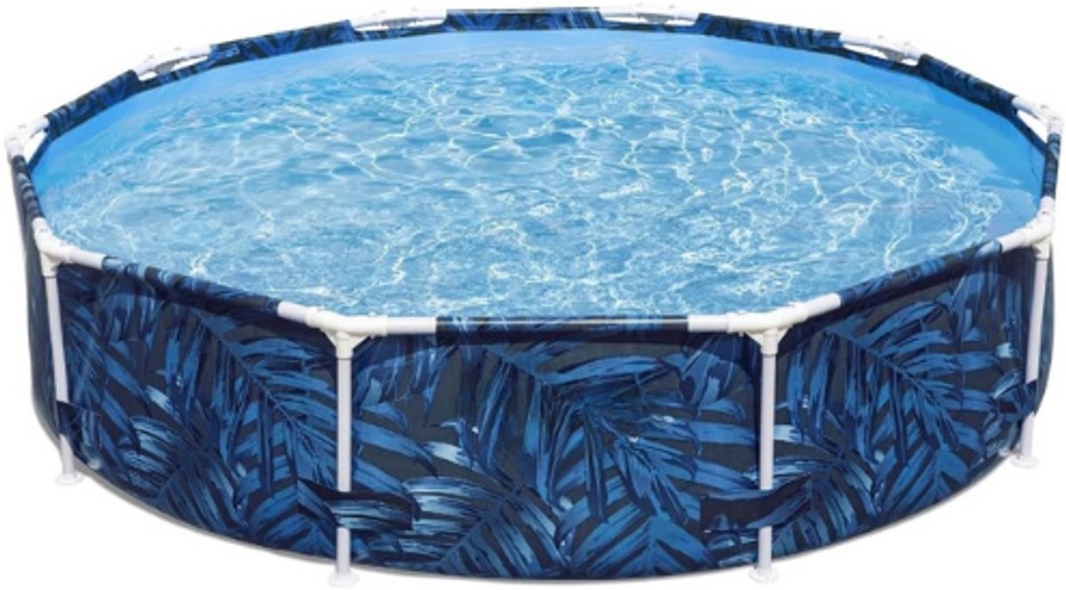 Thuys – Familie Tuinzwembad – Ø 3.05 M x 66 Cm – Groot Rond Zwembad Voor Buiten – Makkelijk Op Te Zetten