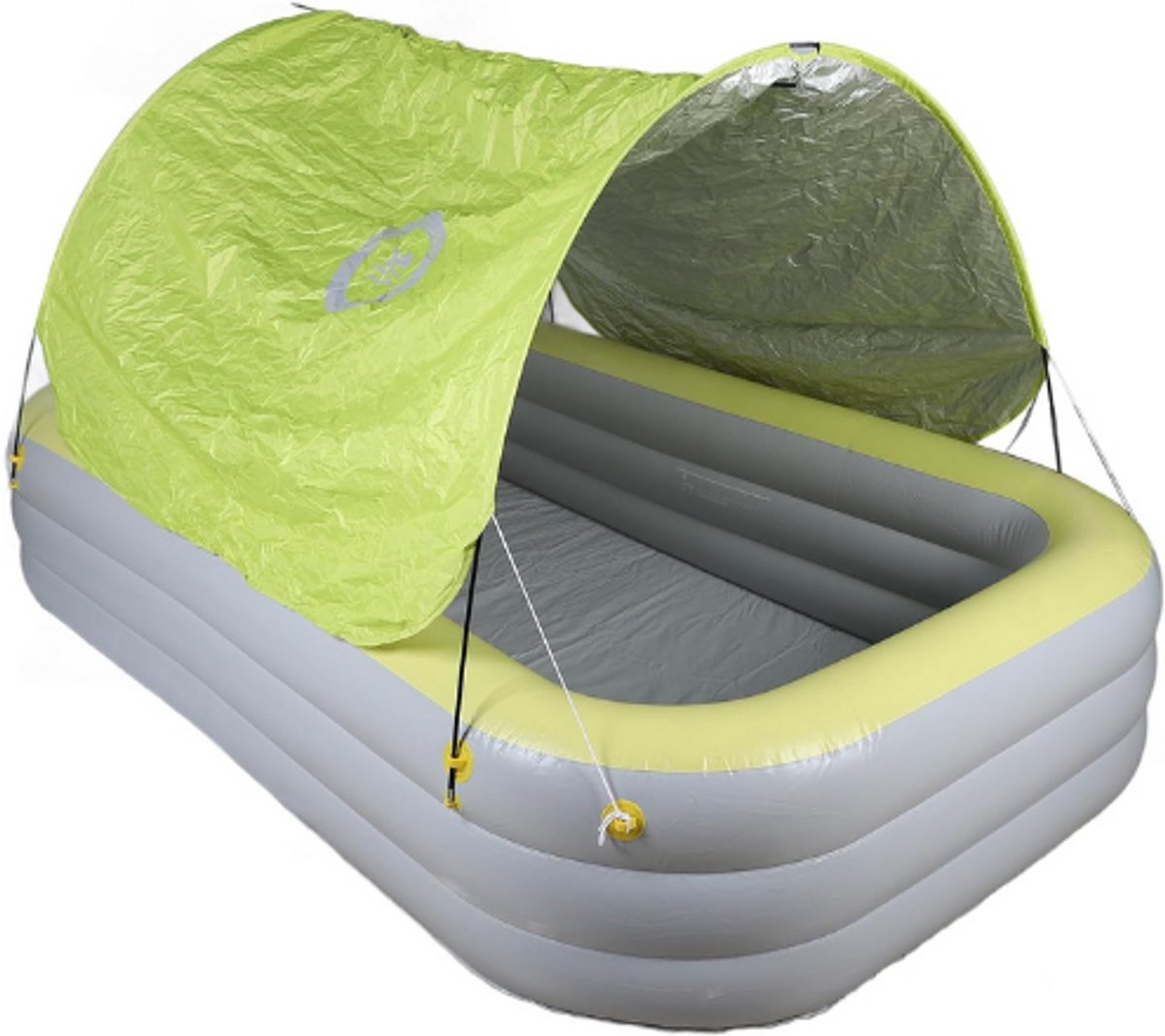 Thuys – Opblaasbare Zonnebank Ligstoel – Opblaasbaar Zwembad – Met Grote Capaciteit En Verdikte Luifel
