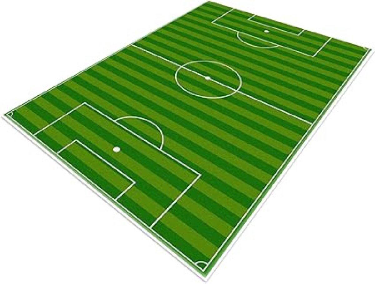 Thuys – Voetbalmat – Dribbelmat – Tapijt – 120 x 80 x 1cm – Groen