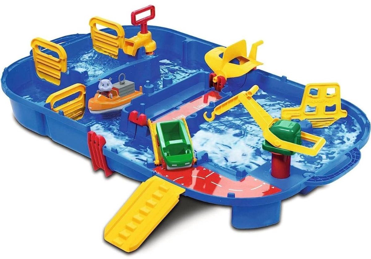 Thuys – Watertafel Buiten – Waterbaan – Speelgoed – 85cm x 65cm x 22cm – Blauw