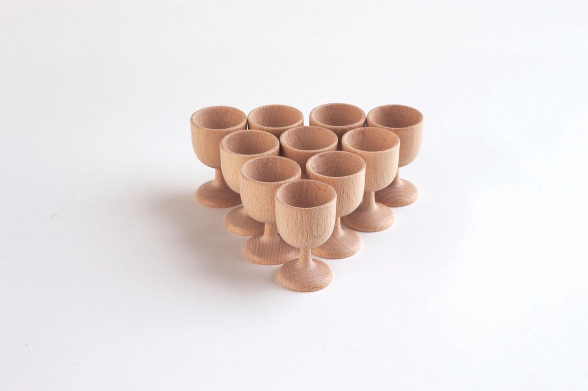 TickiT Wooden Egg Cup K 70Mm