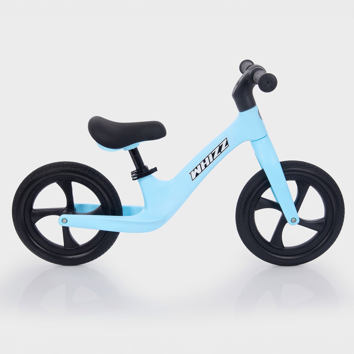 TickiT loopfiets Whizz blauw - balansfiets voor peuters en kleuters.
