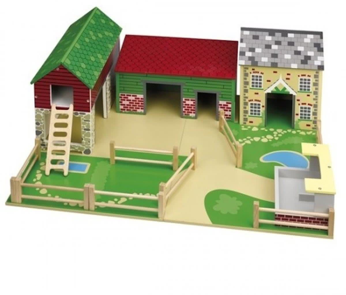 Boerderij met erf van Tidlo