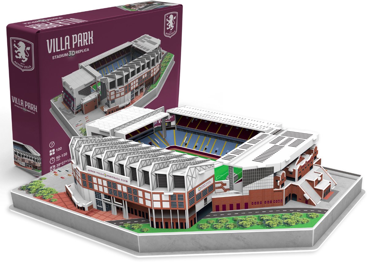 Aston Villa - Villa Park Stadion - 3D Puzzel