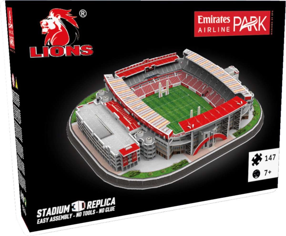 Lions Rugby Emirates Airline Park - 3D Puzzel