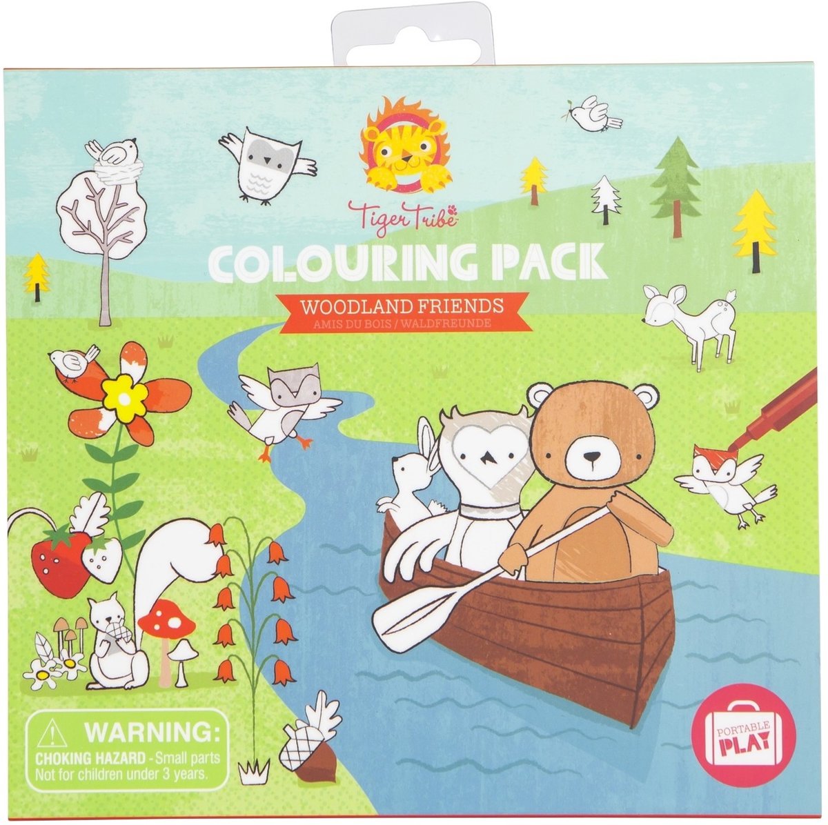 Tiger Tribe 6-0301 Kleurboek/-album kleurplaat en kleurboek