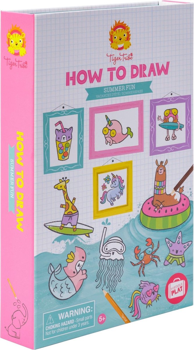 Tiger Tribe How to Draw/Summer Fun