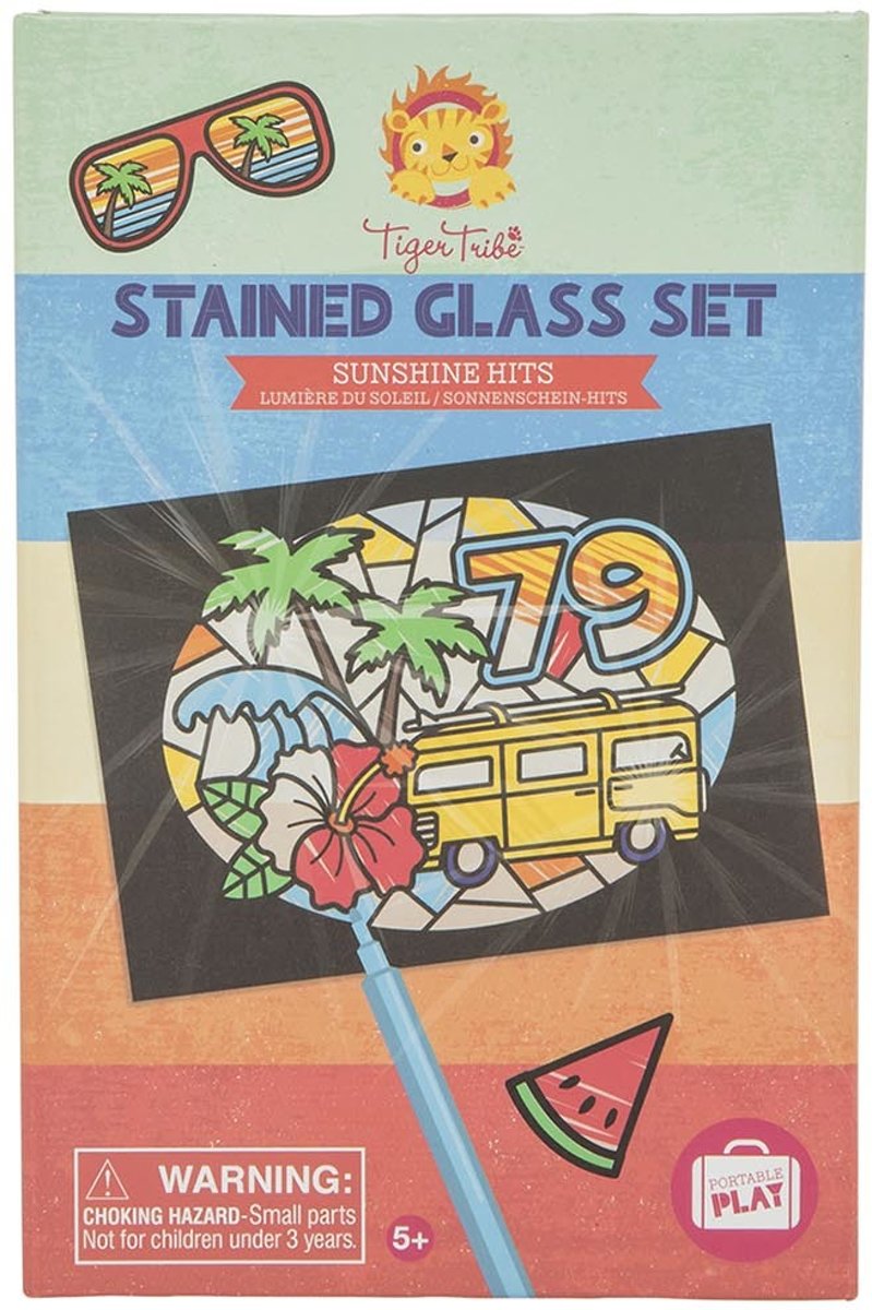 Tiger Tribe Stained Glass Set - Sunshine Hits