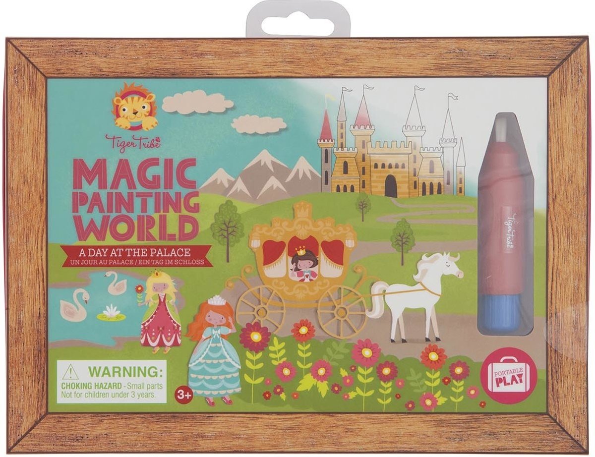 Tiger Tribe magisch schilderen met water Een dag in het paleis