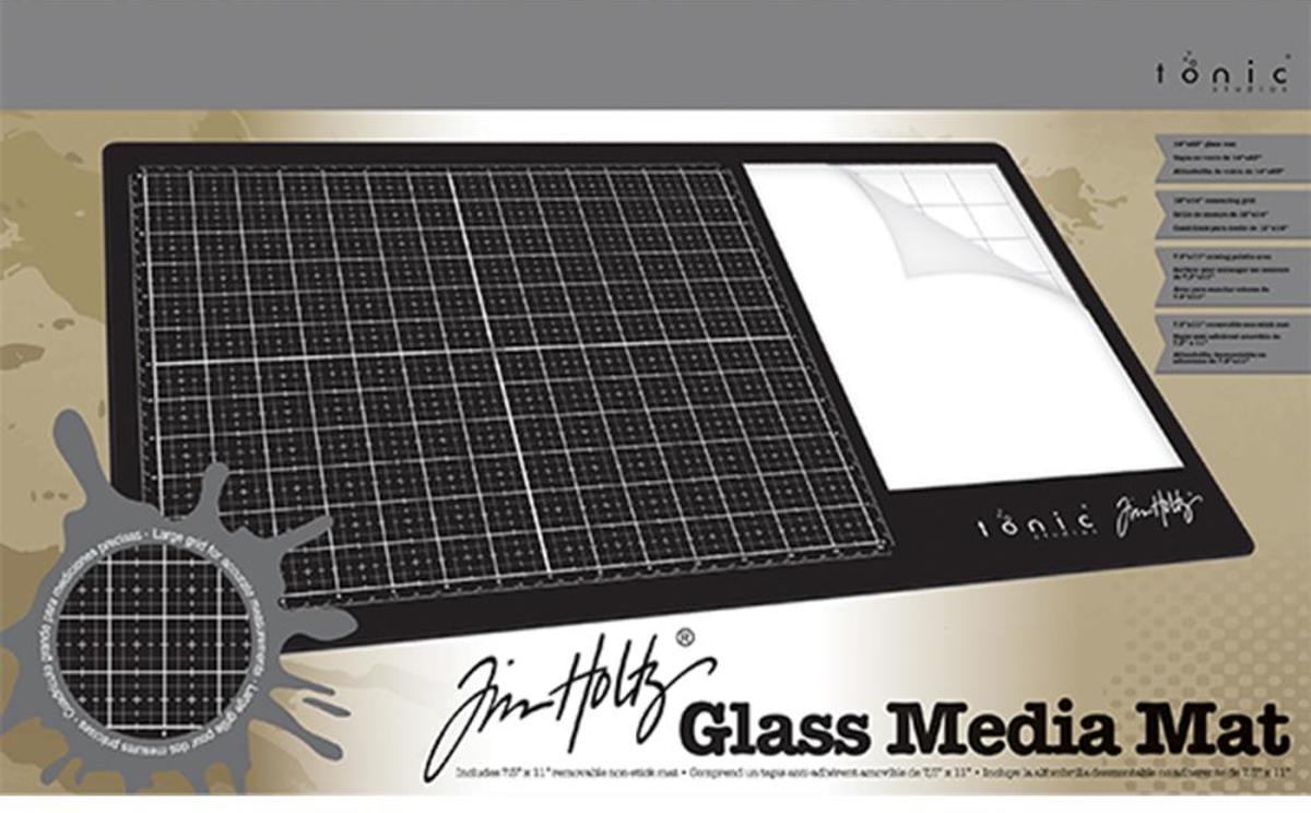 Tim Holtz - Glas Media Mat 60x36cm