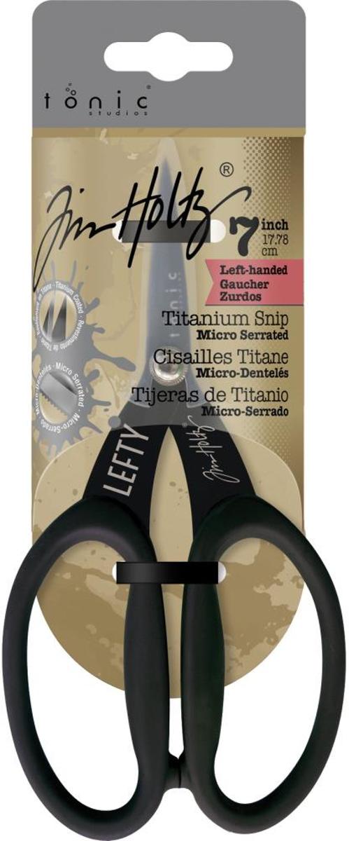 Tim Holtz - Titanium Hobbyschaar - Linkshandig - 17,78cm - met cover