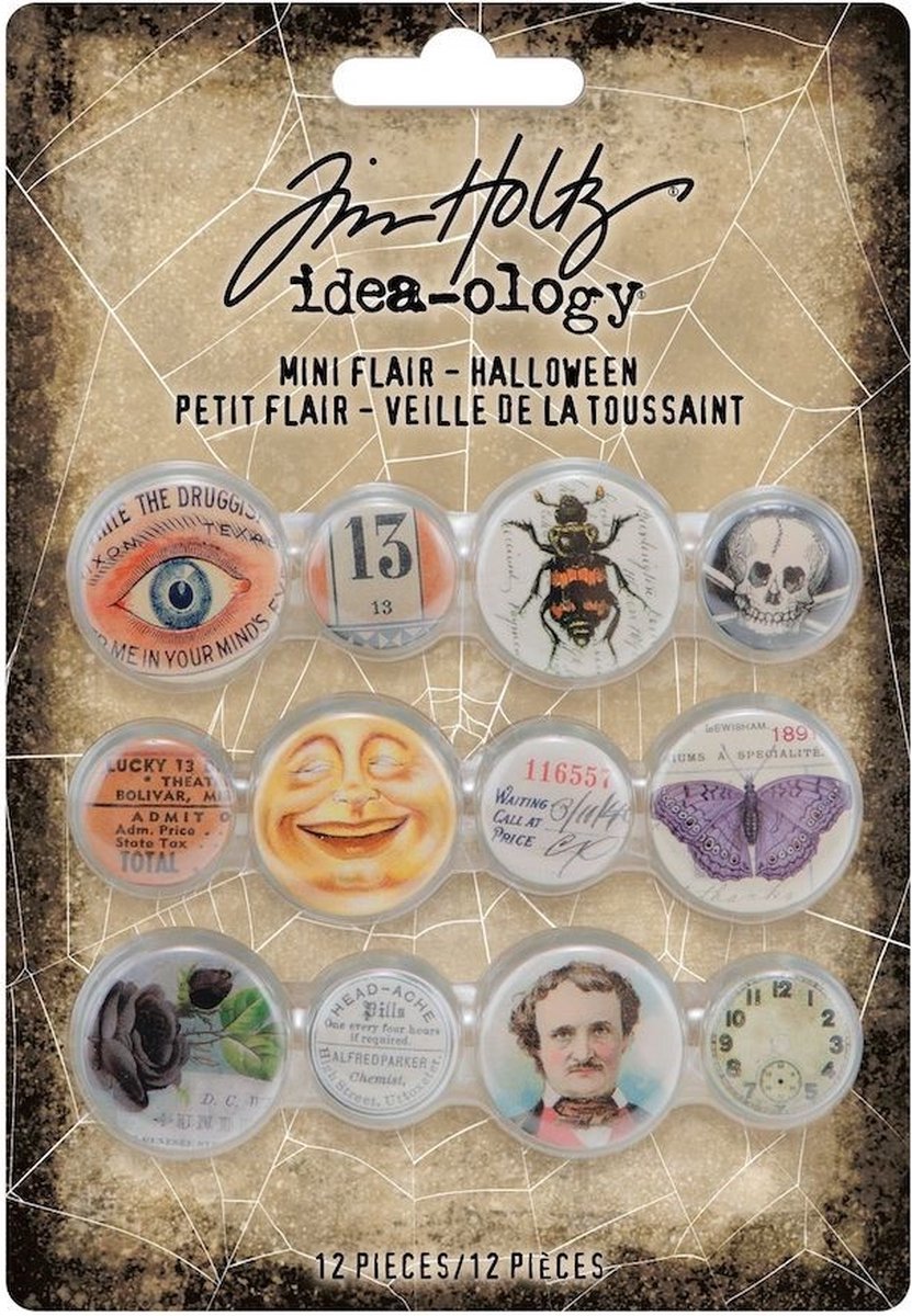 Idea-ology Tim Holtz Halloween Mini Flair (TH94158)