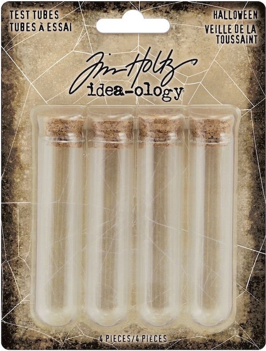 Idea-ology Tim Holtz Halloween Test Tubes (TH94156)