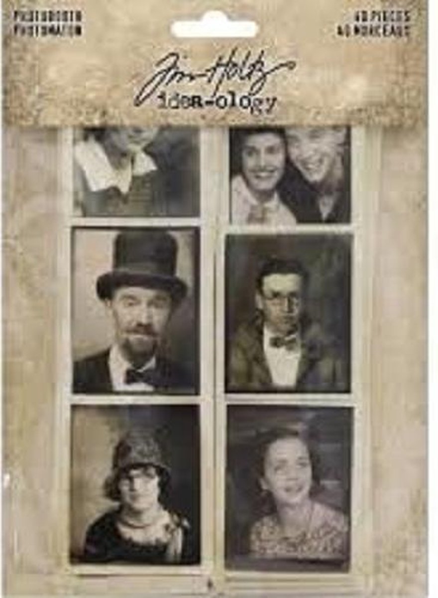 Idea-ology Tim Holtz Photobooth (40pcs) (TH93799)