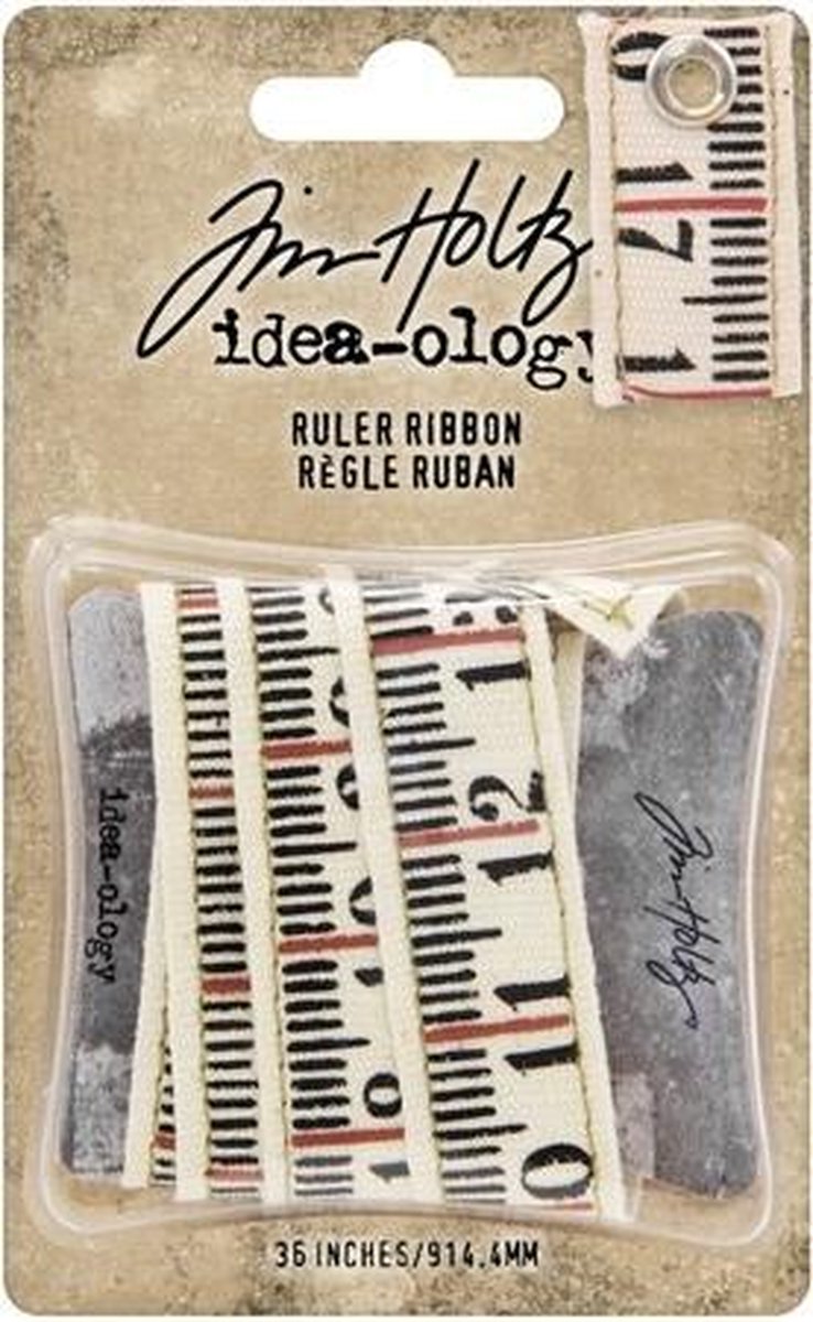 Tim Holtz Idea-ology  Ruler Ribbon (1yard) (TH93955)