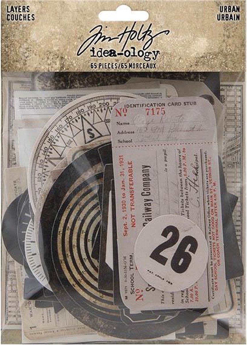 Tim Holtz Idea-ology Urban Layers (TH94042)