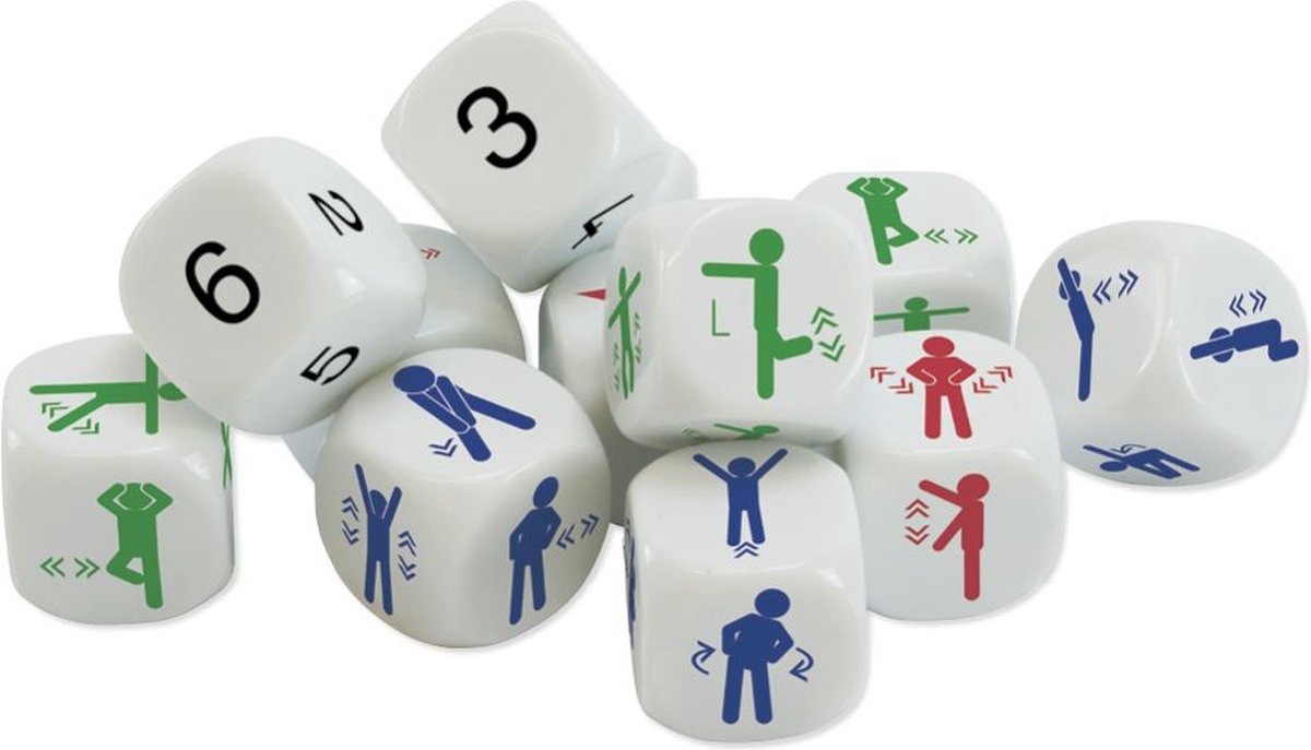 Dobbelstenenset Bewegingen