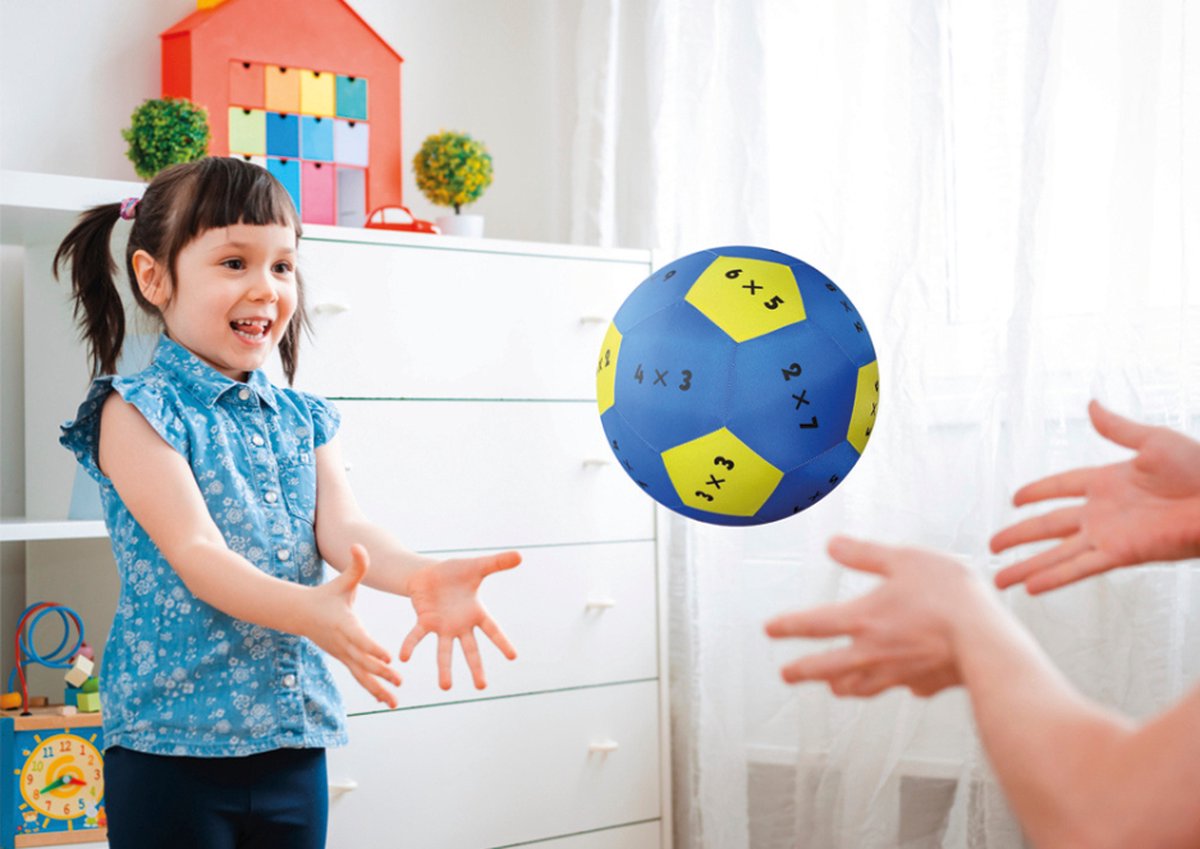 Speel- en leerbal - maaltafels