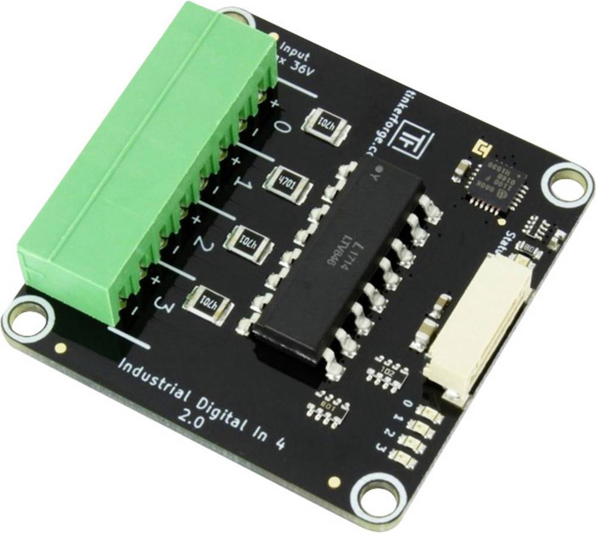 TinkerForge 2100 Digital In 4 Bricklet Uitbreidingsmodule TinkerForge