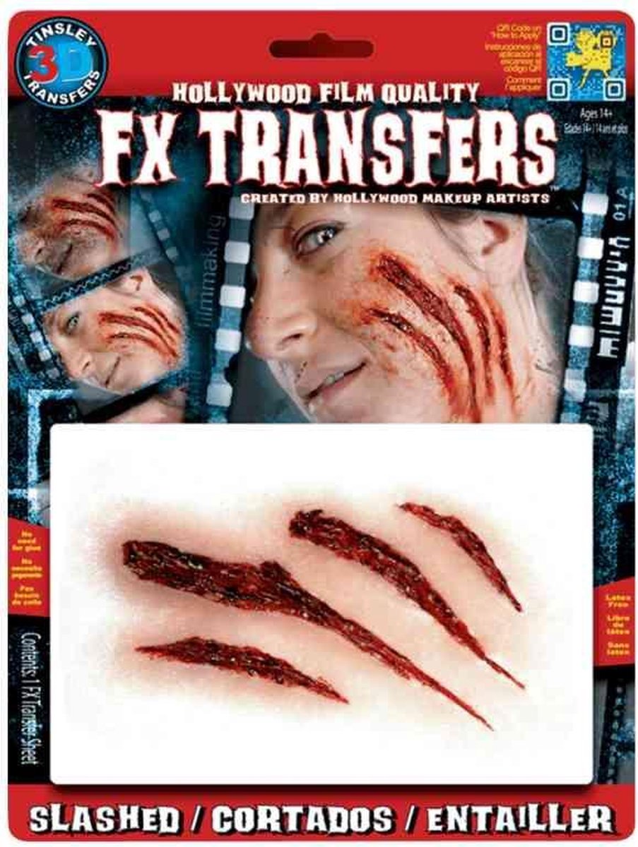 Tinsley Transfers Nepwond Slashed 3D FX Rood