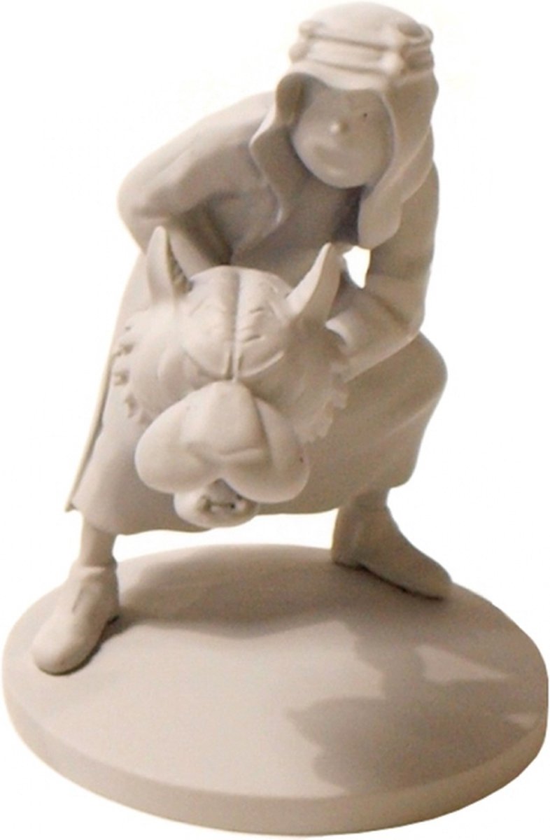 Kuifje Beeldje Abdallah Mat Grijs 8 cm