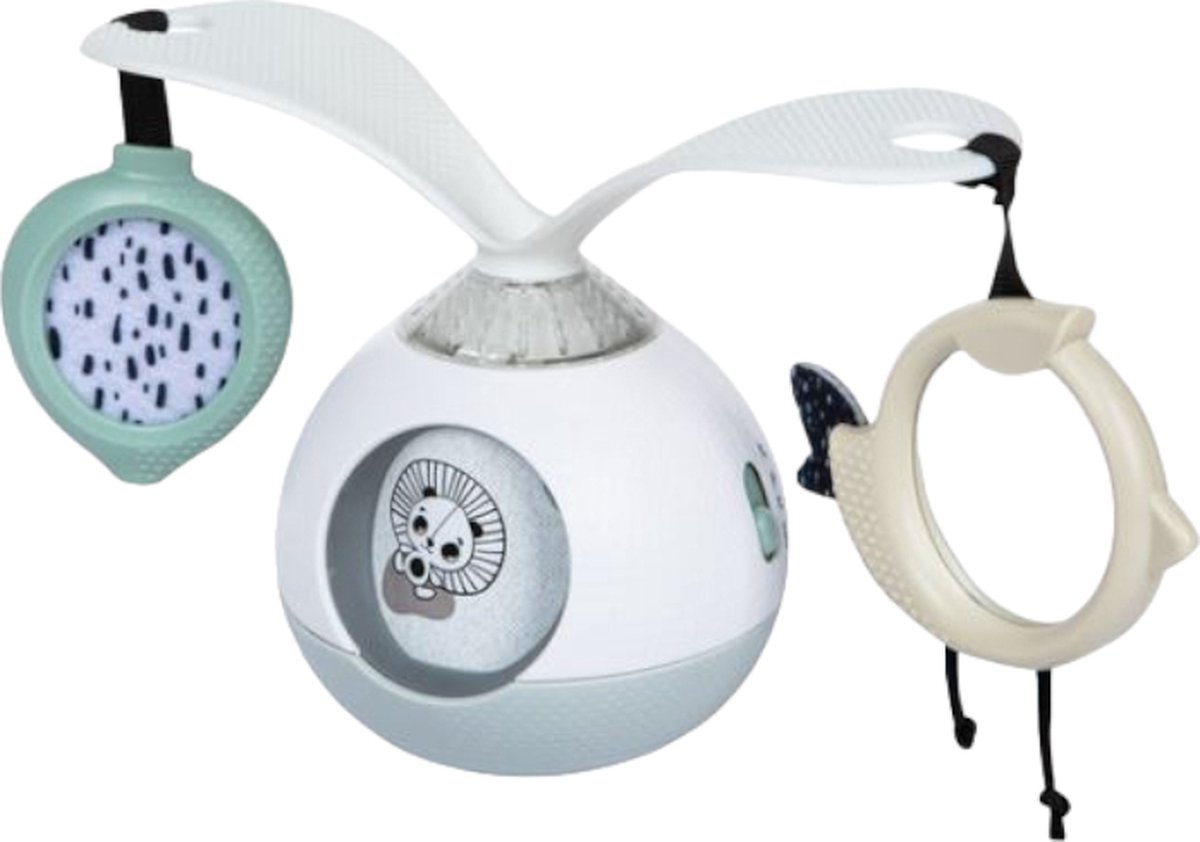 Tiny Love Tummy Time Muziekmobiel - Black & White Décor