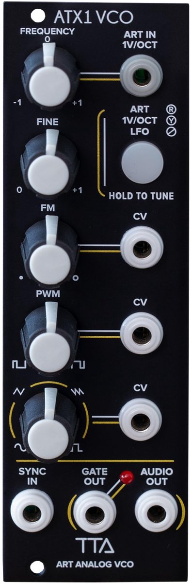 Tiptop Audio ART ATX1 Analog VCO - Oscillator modular synthesizer