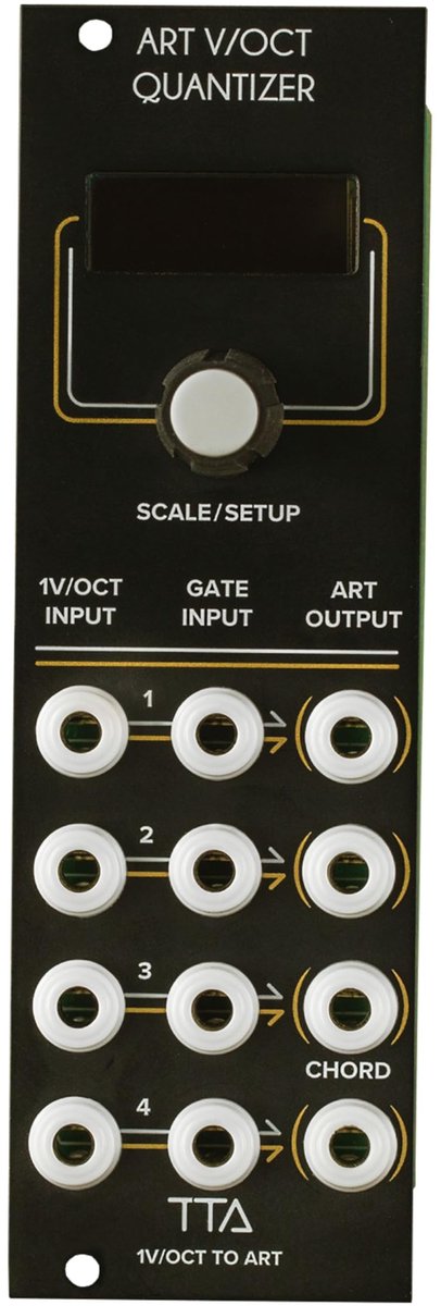 Tiptop Audio ART V/Oct Quantizer Quad ART Quantizer - Modular synthesizer