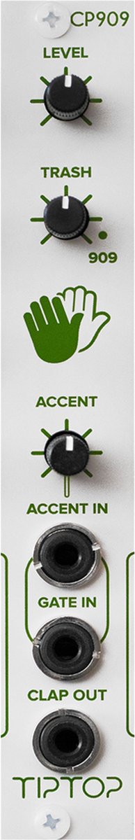 Tiptop Audio CP909 White - Drum modular synthesizer