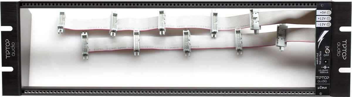 Tiptop Audio Happy Ending Kit black - Modular synthesizer rack