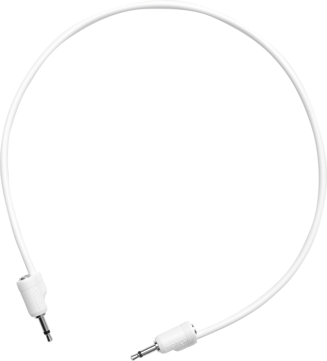 Tiptop Audio Stackcable White 50cm 5 pcs. - Patchkabel
