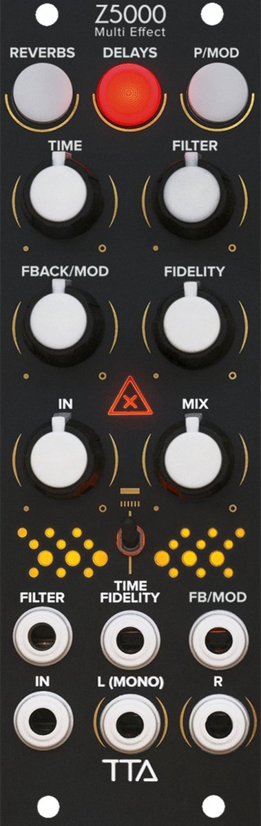 Tiptop Audio Z5000 black - Effect modular synthesizer