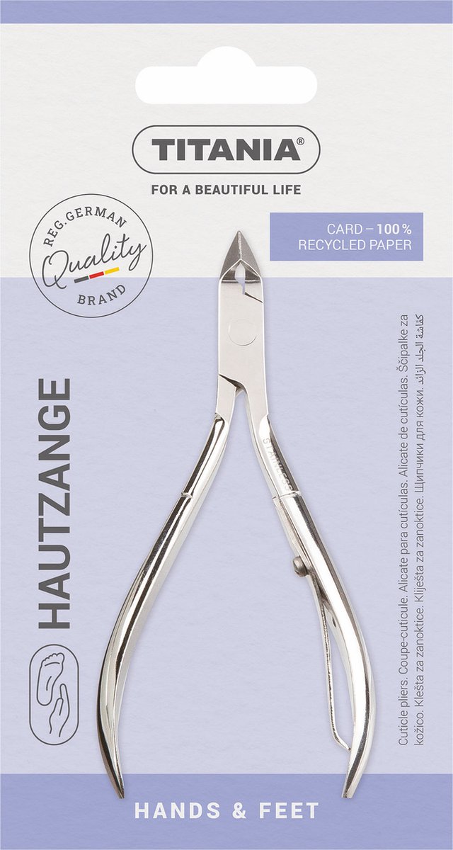 Titania Nagelriemknipper 10cm.