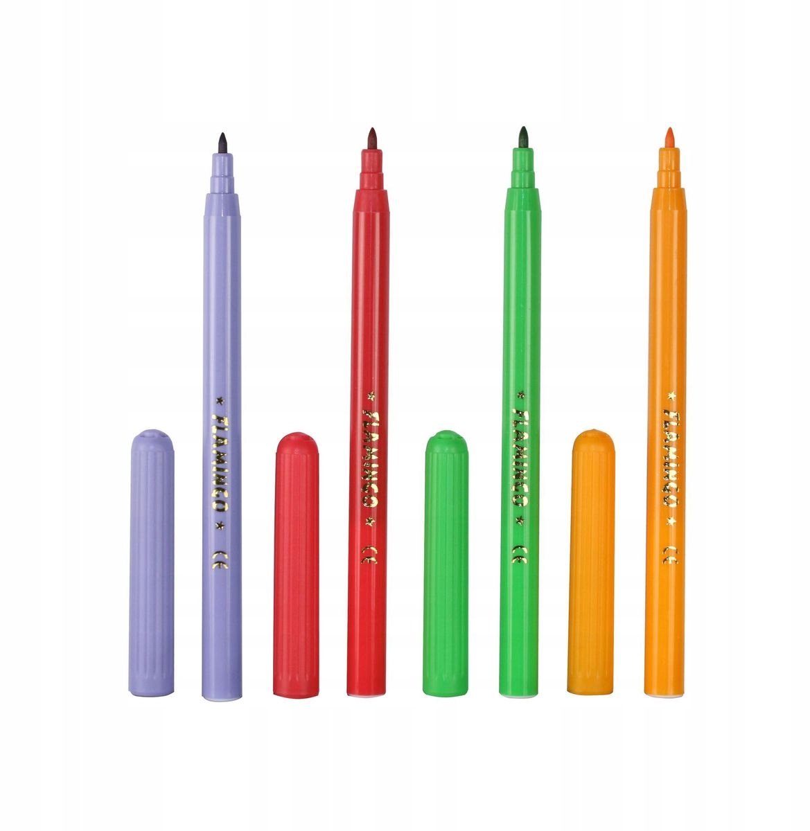 Titanum Kleurrijke Stiften Set - 24 Stuks, Wasbaar & Droogt Niet Uit