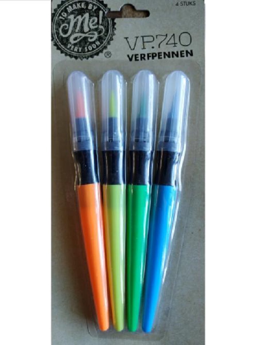 To Make By Me Very Soon - Verfpennen - 4 Kleuren