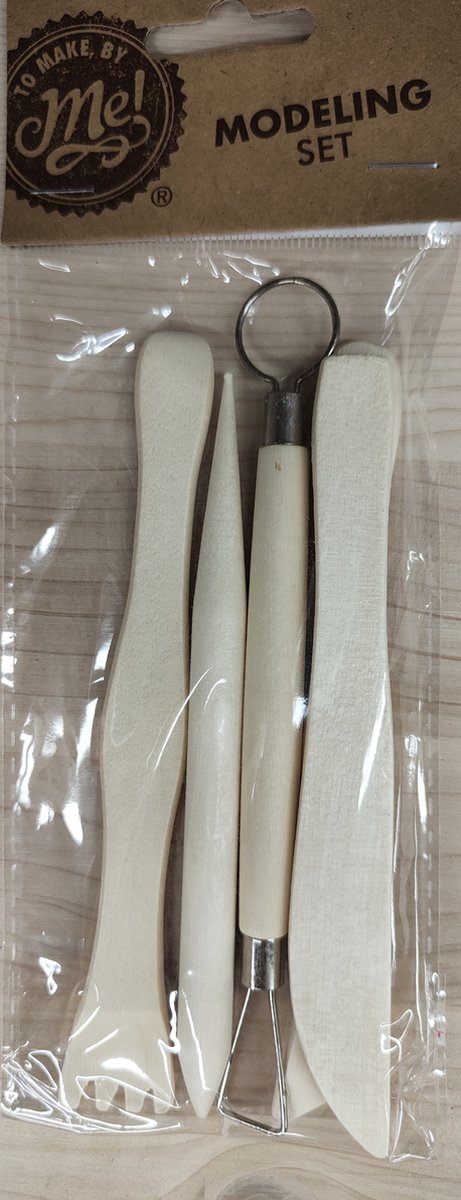 Boetseergereedschap - 5 delig