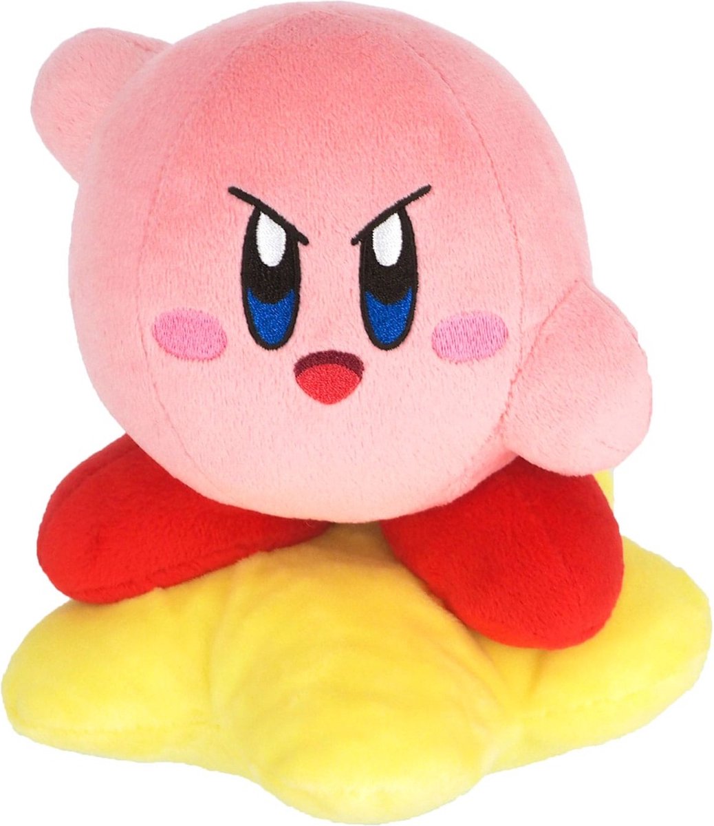 Together Plus Kirby: Kirby met Star Knuffel 17cm Knuffel