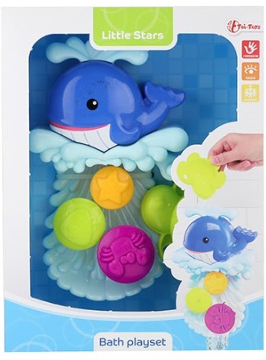 Baby bad speelset met zuignap