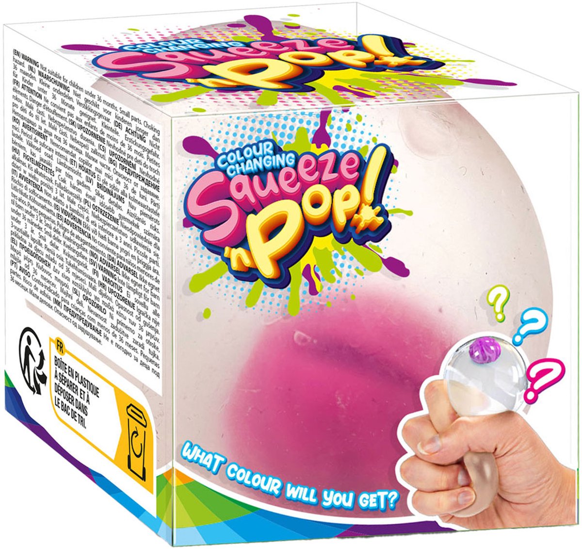 Fun Knijpbal Color Changing Surprise