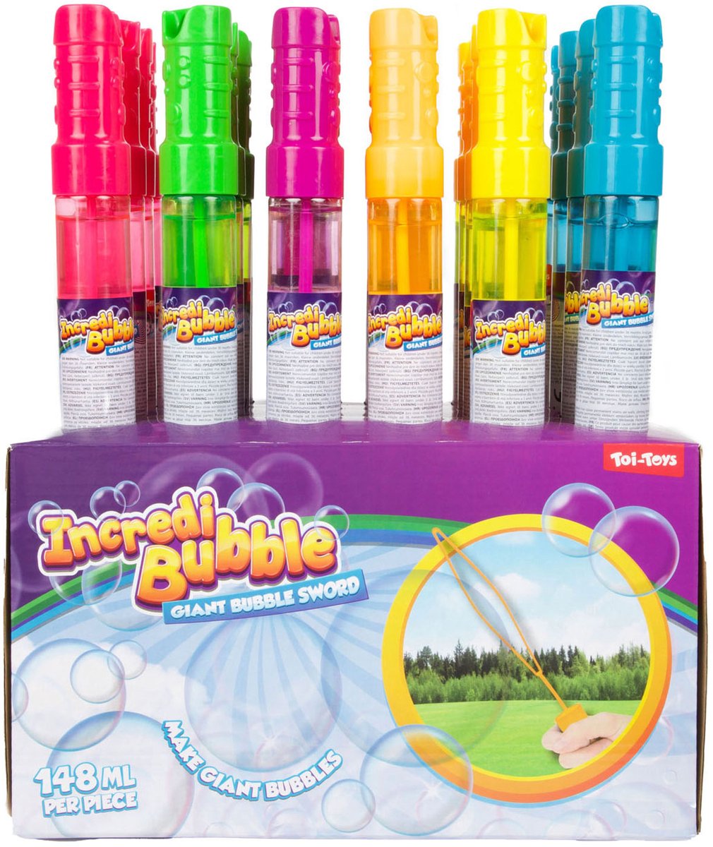 Incredibubble  zwaard 148ml, 24st.