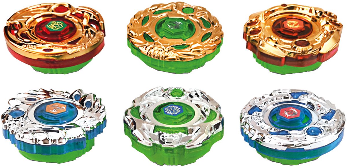 Metalen Tol Gyro Battle met Afschieter