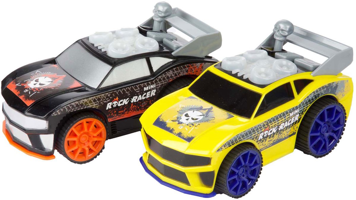 Rally Raceauto Rock Racer met Licht en Geluid