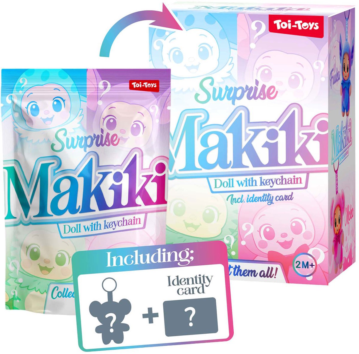 Sleutelhanger Makiki 15cm