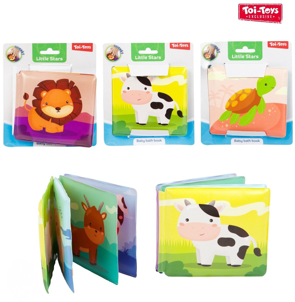 Toi Toys Little Stars Baby badboek Dier