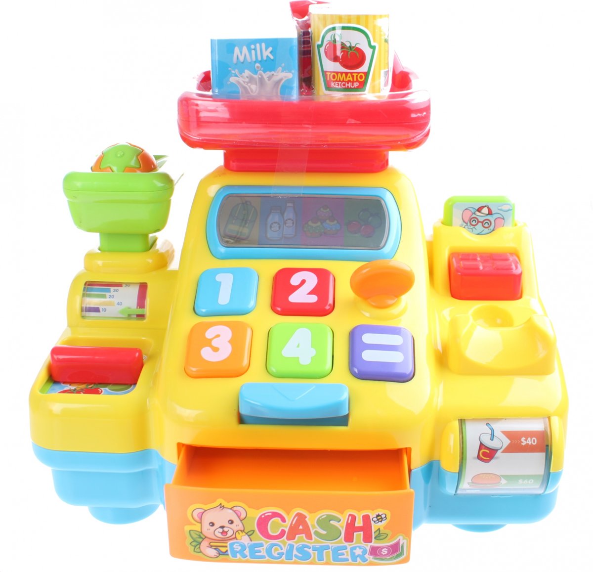 Toi-toys Kassa Met Licht En Geluid 12-delig
